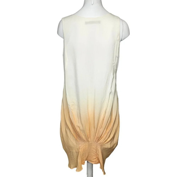 Le Jean De Marithe + Francois Girbaud Womens  Silk Dress Size Medium - Picture 6 of 8